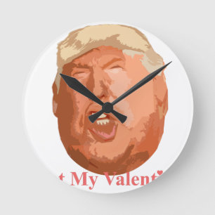 Horloge Ronde pas ma valentine