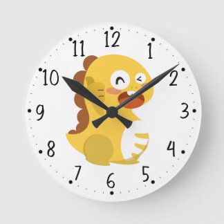 Horloge Ronde Passez du temps avec Dino !