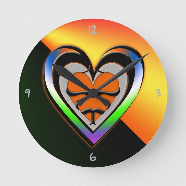 Horloge ronde Passion (Recto)