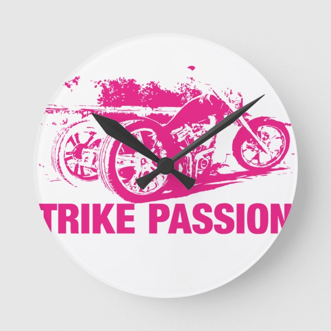 Horloge Ronde passion du trike (Recto)