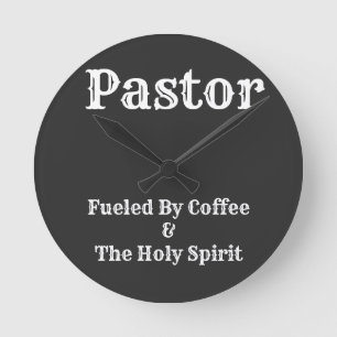 Horloge Ronde Pastor Acrylic Wall Clock
