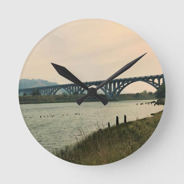 Horloge Ronde Patterson Bridge, Gold Beach, Oregon (Recto)