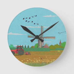 Horloge Ronde Pays-Bas Pays-Bas Pays-Bas