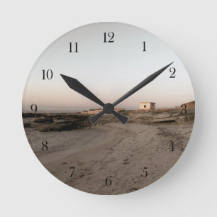 Horloge Ronde paysage côtier italien