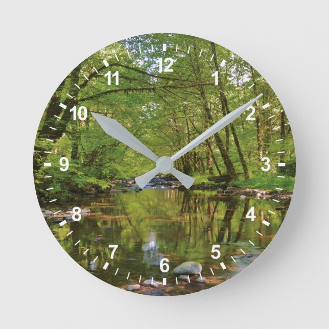 Horloge Ronde Paysage de la rivière Wilson (Recto)