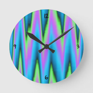 Horloge Ronde Peace ~ Leaf Round Clock