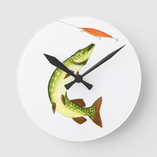 Horloge Ronde Pêche (Recto)