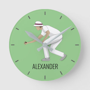 Horloge Ronde Pelouse Bowles