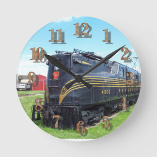 Horloge Ronde Pennsylvania Railroad Locomotive GG-1 #4800