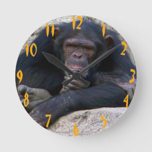 Horloge Ronde Pensez-y !_Horloge murale