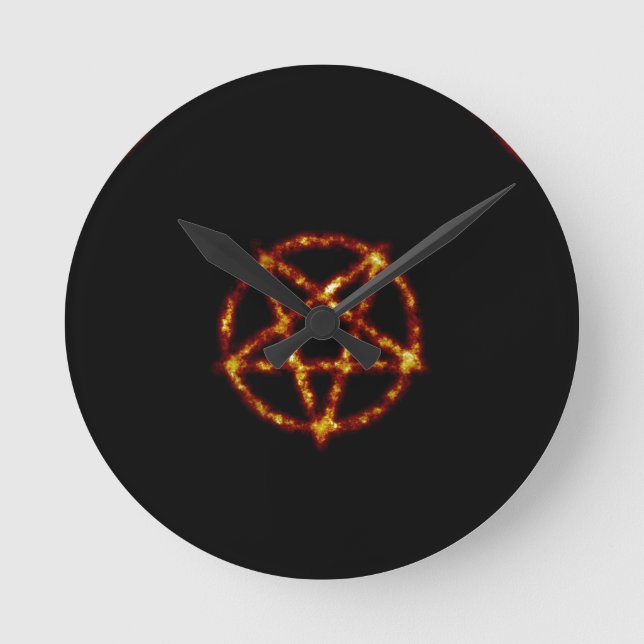 Horloge Ronde pentagramme (Recto)