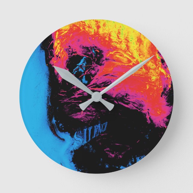 Horloge Ronde pepper and plastic silenced (Recto)