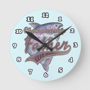Horloge Ronde Père de la pêche