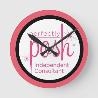 Horloge Ronde Perfectly Posh Independent Consultant toxique