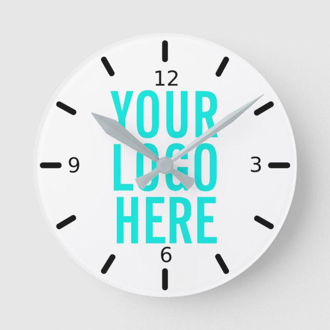 Horloge Ronde Personalize your own round clock (Recto)