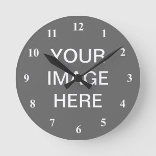 Horloge Ronde Personnaliser de la conception   d'horloge de