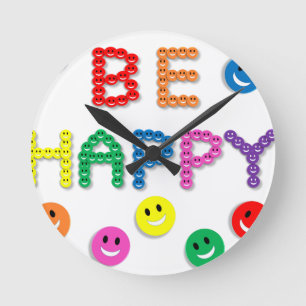 Horloge Ronde personnaliser faites-le vous-même Anniversaires