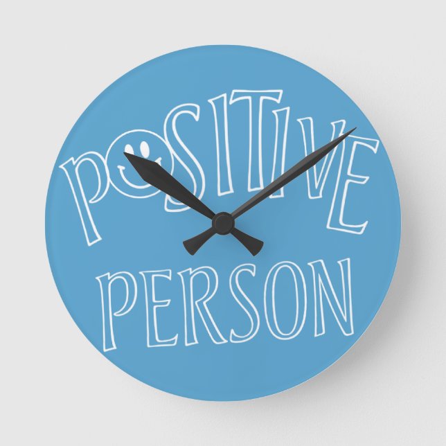 Horloge Ronde Personne Positive (Recto)
