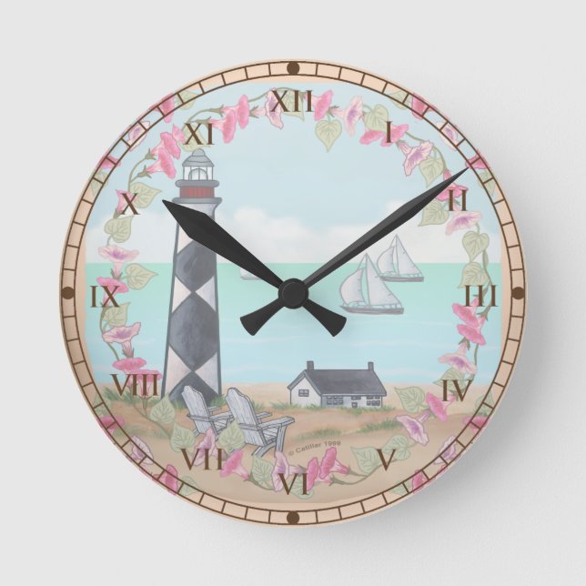 Horloge Ronde Phare de Cape Lookout (Recto)