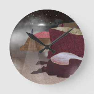 Horloge Ronde Phare de Foggy