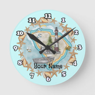Horloge Ronde Phare de la Caroline du Sud