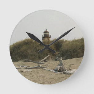 Horloge Ronde Phare de la rivière Coquille, OU