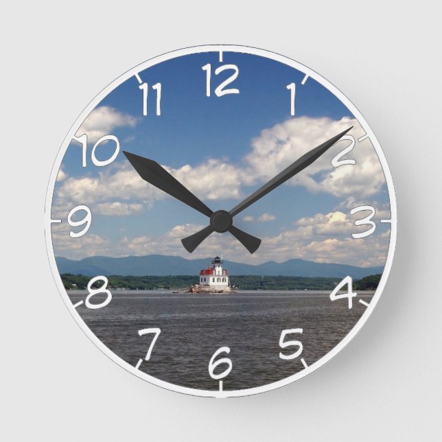 Horloge Ronde Phare de la rivière Hudson (Recto)