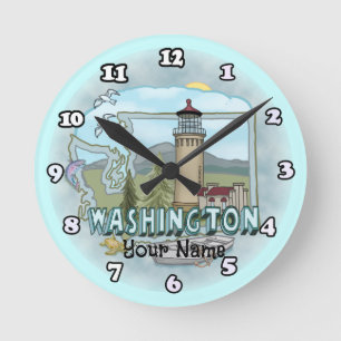 Horloge Ronde Phare de Washington