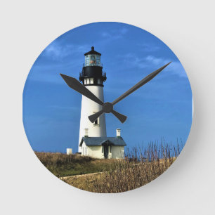 Horloge Ronde Phare de Yaquina Head, Newport, Oregon