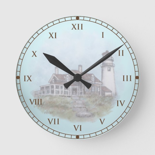 Horloge Ronde Phare du Cap Cod (Recto)