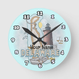 Horloge Ronde Phare du Delaware