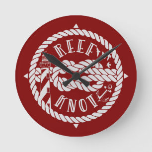 Horloge Ronde Phare du noeud de récif