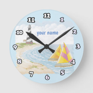 Horloge Ronde Phare Light One