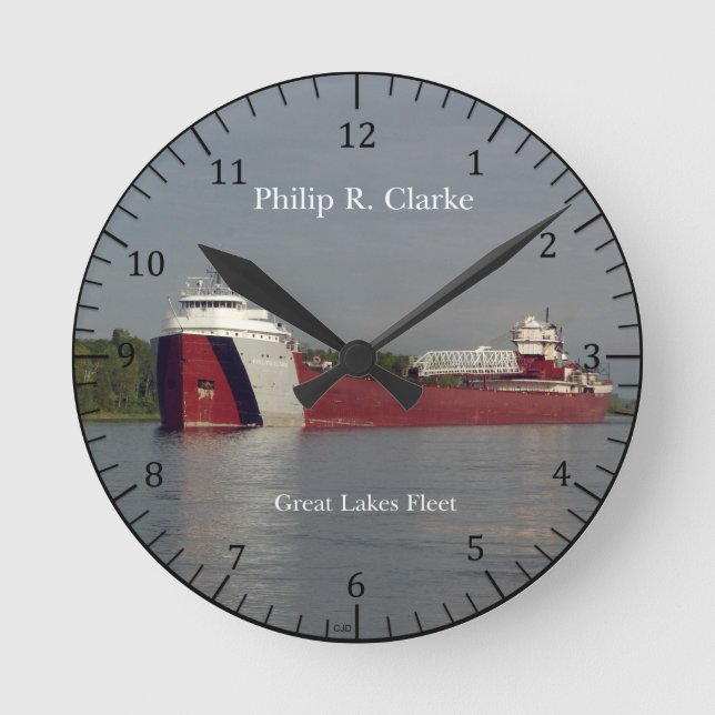 Horloge Ronde Philip R. Clarke (Recto)