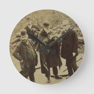 Horloge Ronde Philip Webb (1831-1915) pendant la construction de