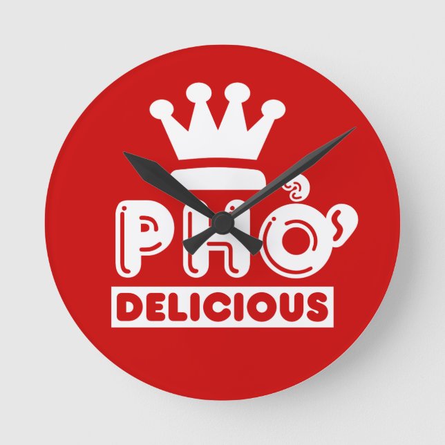 Horloge Ronde Pho King Delicious (Recto)