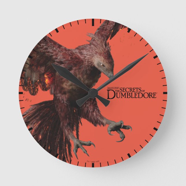Horloge Ronde Phoenix Flying Graphic (Recto)