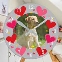 Photo de famille personnalisée avec chien chat de 