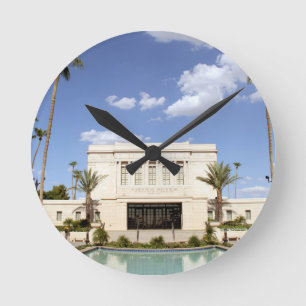 Horloge Ronde photo du temple mormon de mesa arizona