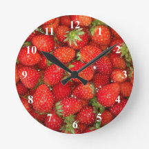 Photographie saine de nourriture de l'horloge