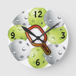 Horloge Ronde Pickleball clock (moyen)