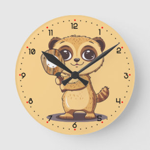 Horloge Ronde PickleScout Pickleball