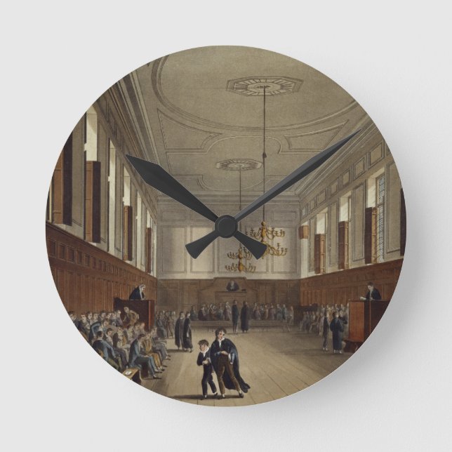 Horloge Ronde Pièce d'école d'Eton, de la "histoire de (Recto)
