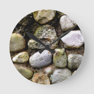 Horloge Ronde Pierre de champ, rochers, pierre en détresse, pier