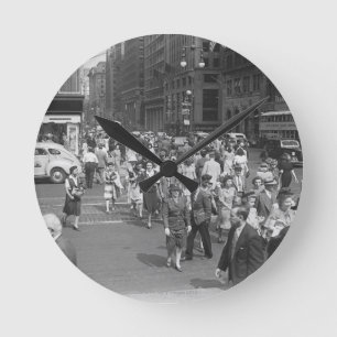 Horloge Ronde Piétons