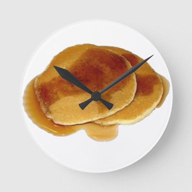 Horloge Ronde Pile de crêpes (Recto)