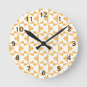 Horloge Ronde Pinwheels