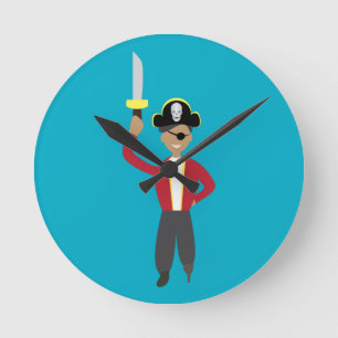 Horloge Ronde Pirate