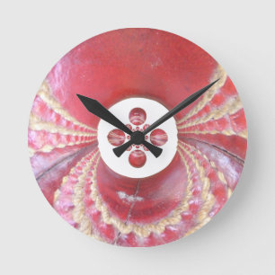 Horloge Ronde Pitch Kaleidoscope : Le Cricket Balls The Game's H