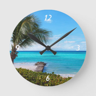 Horloge Ronde Plage des Caraïbes
